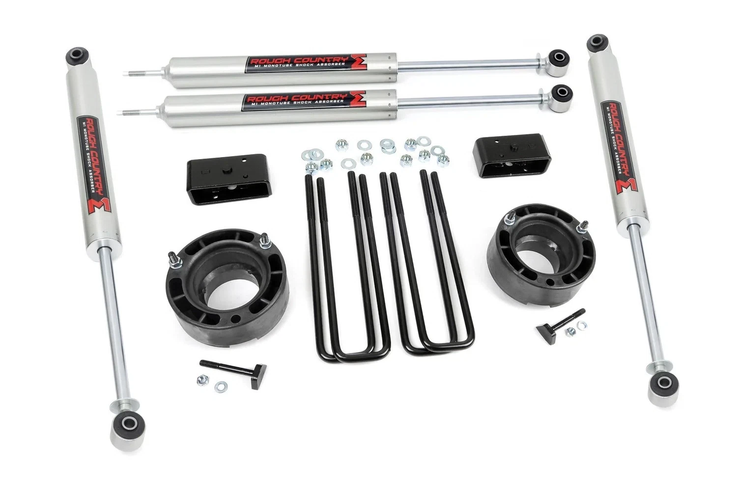 Rough Country 2.5 Inch Lift Kit - M1 - Dodge 1500 4WD (1994-2001) - 36240